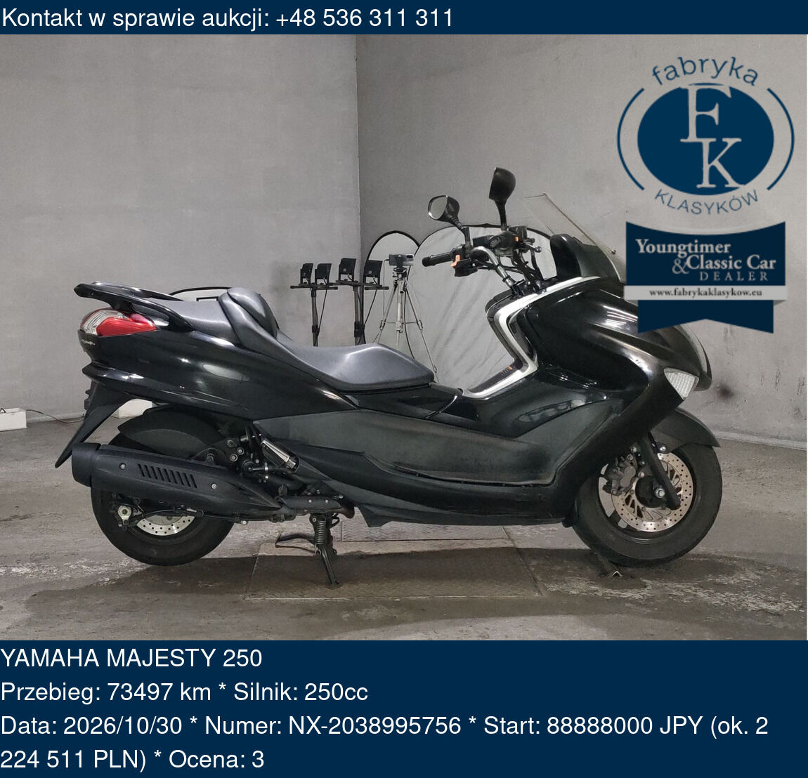 YAMAHA MAJESTY 250  - zdjęcie 2