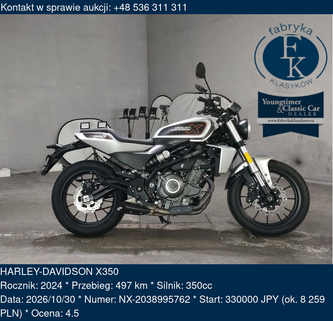 HARLEY-DAVIDSON X350 2024 - zdjęcie 2