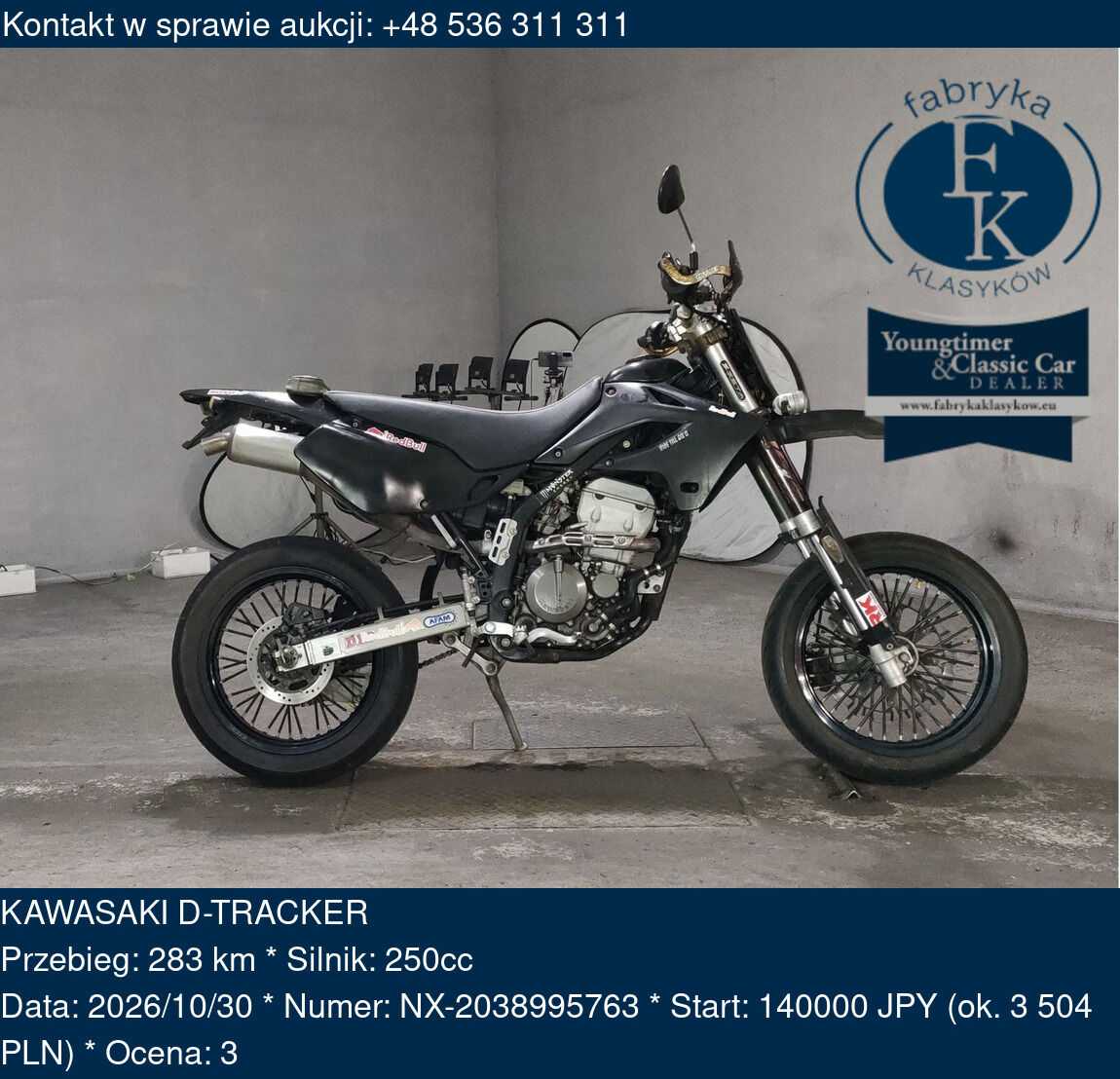 KAWASAKI D-TRACKER  - zdjęcie 2