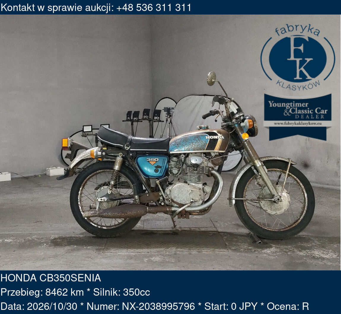HONDA CB350SENIA - zdjęcie 2