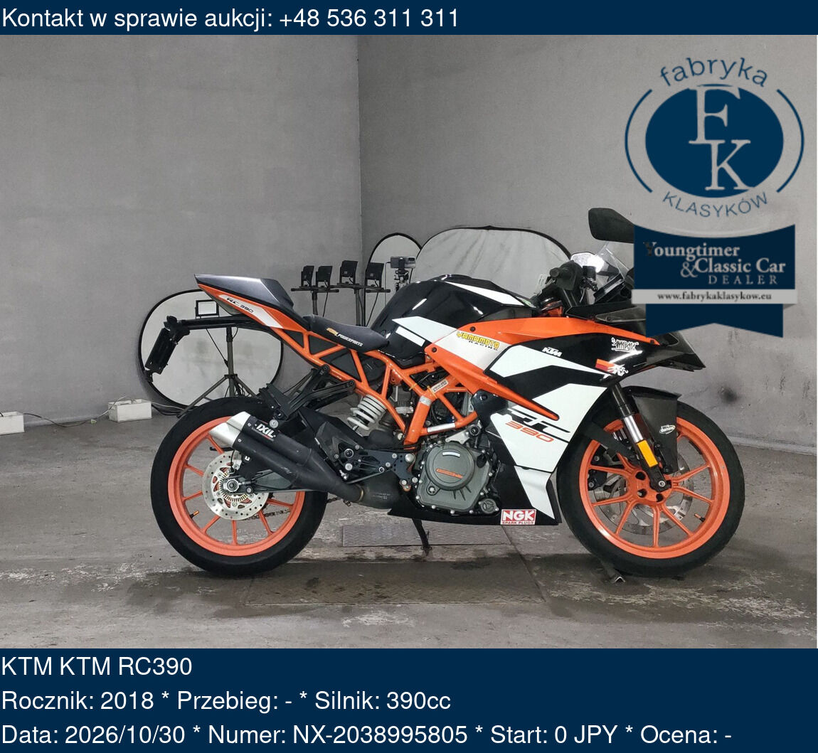 KTM KTM RC390 2018 - zdjęcie 2