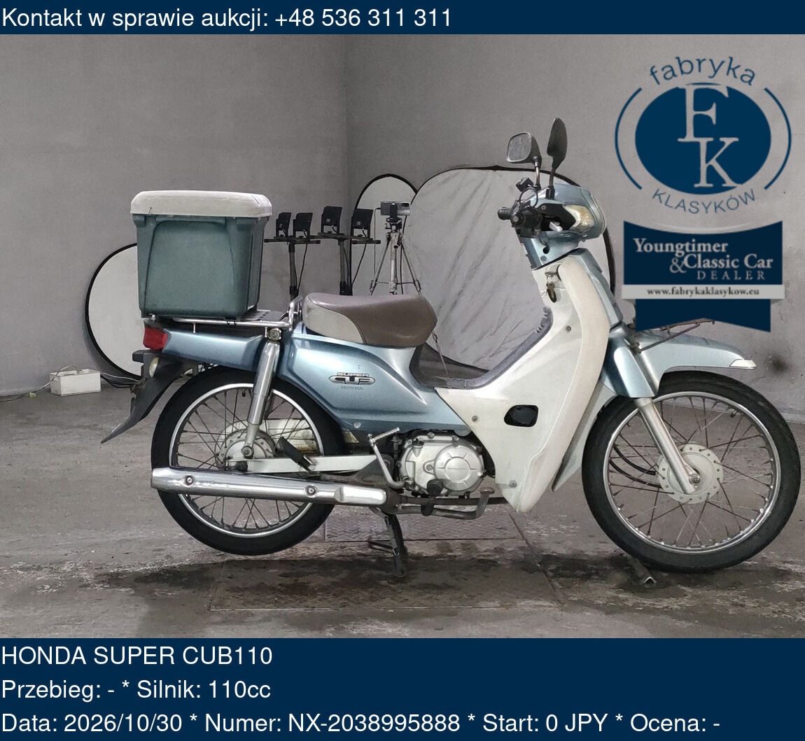 HONDA SUPER CUB110  - zdjęcie 2