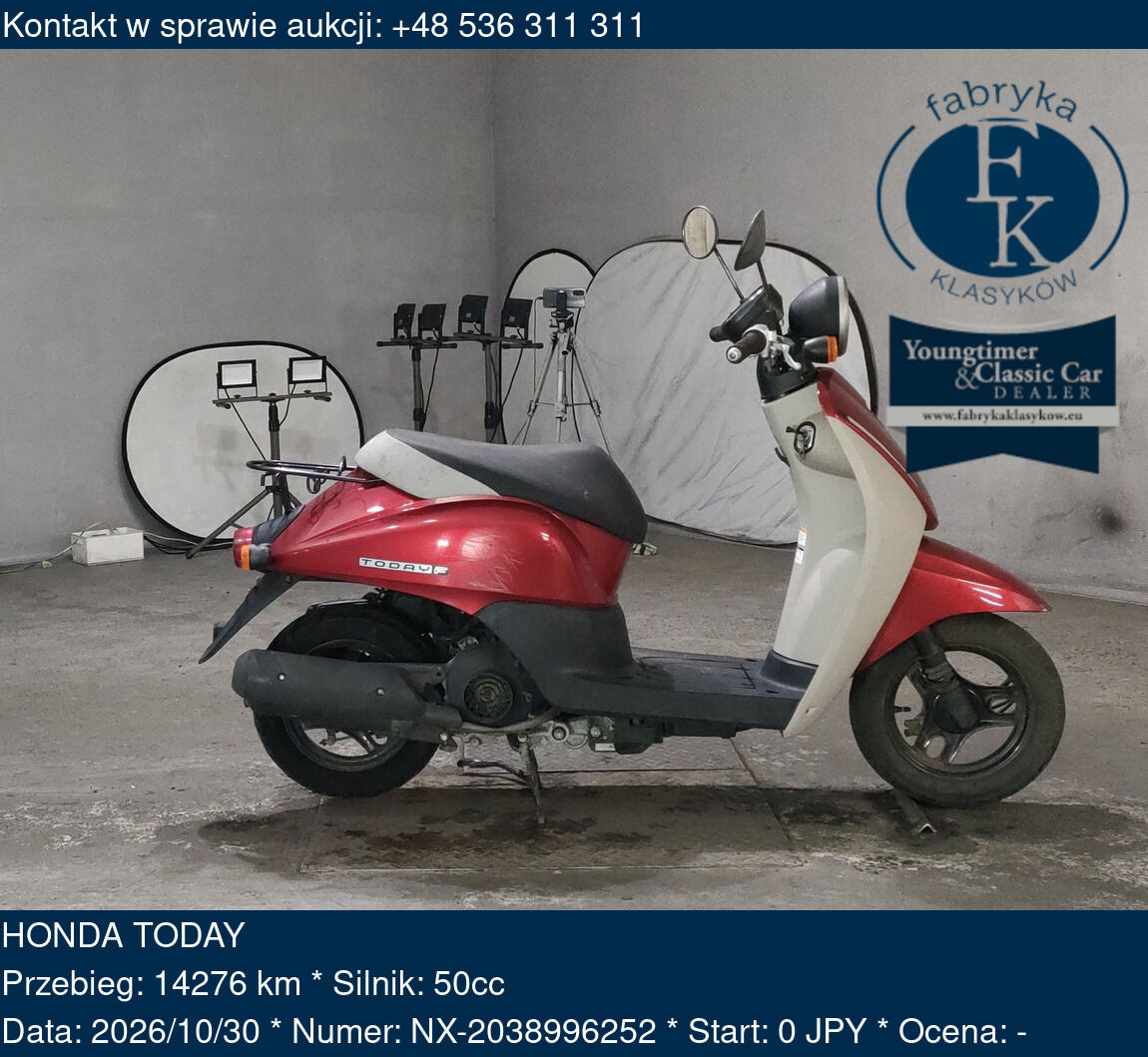 HONDA TODAY - zdjęcie 2