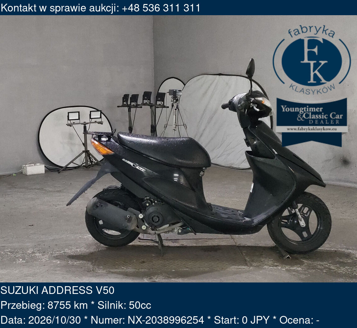 SUZUKI ADDRESS V50  - zdjęcie 2