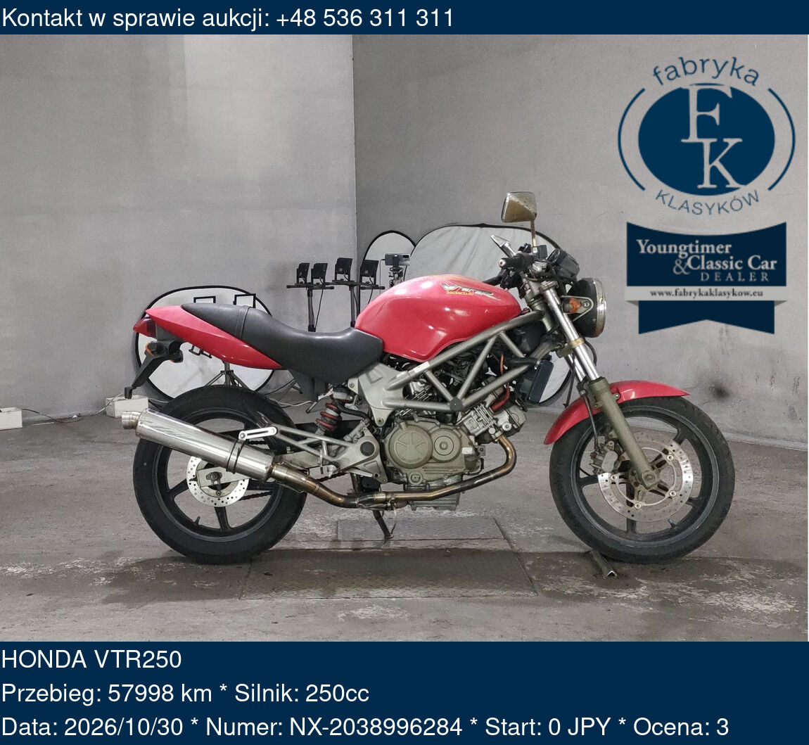 HONDA VTR250  - zdjęcie 2