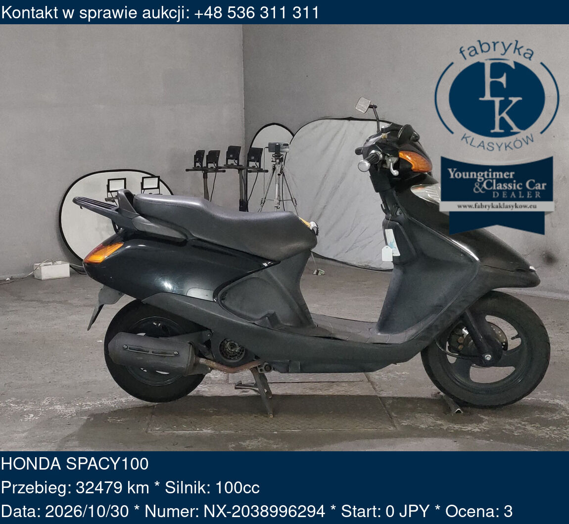 HONDA SPACY100  - zdjęcie 2