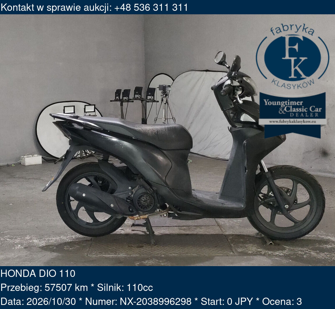 HONDA DIO 110  - zdjęcie 2