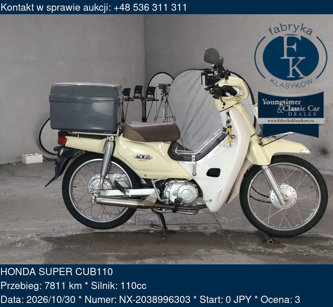 HONDA SUPER CUB110  - zdjęcie 2