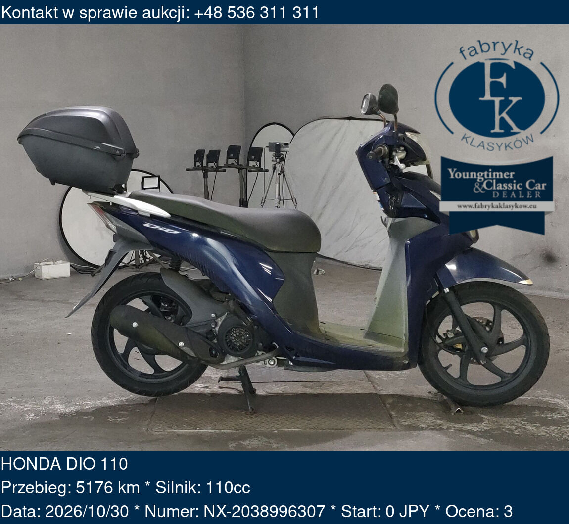HONDA DIO 110  - zdjęcie 2