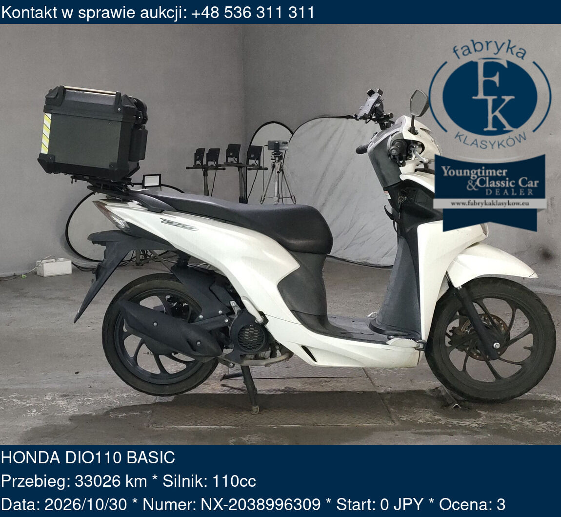 HONDA DIO110 BASIC  - zdjęcie 2