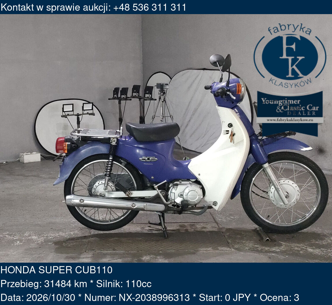 HONDA SUPER CUB110  - zdjęcie 2