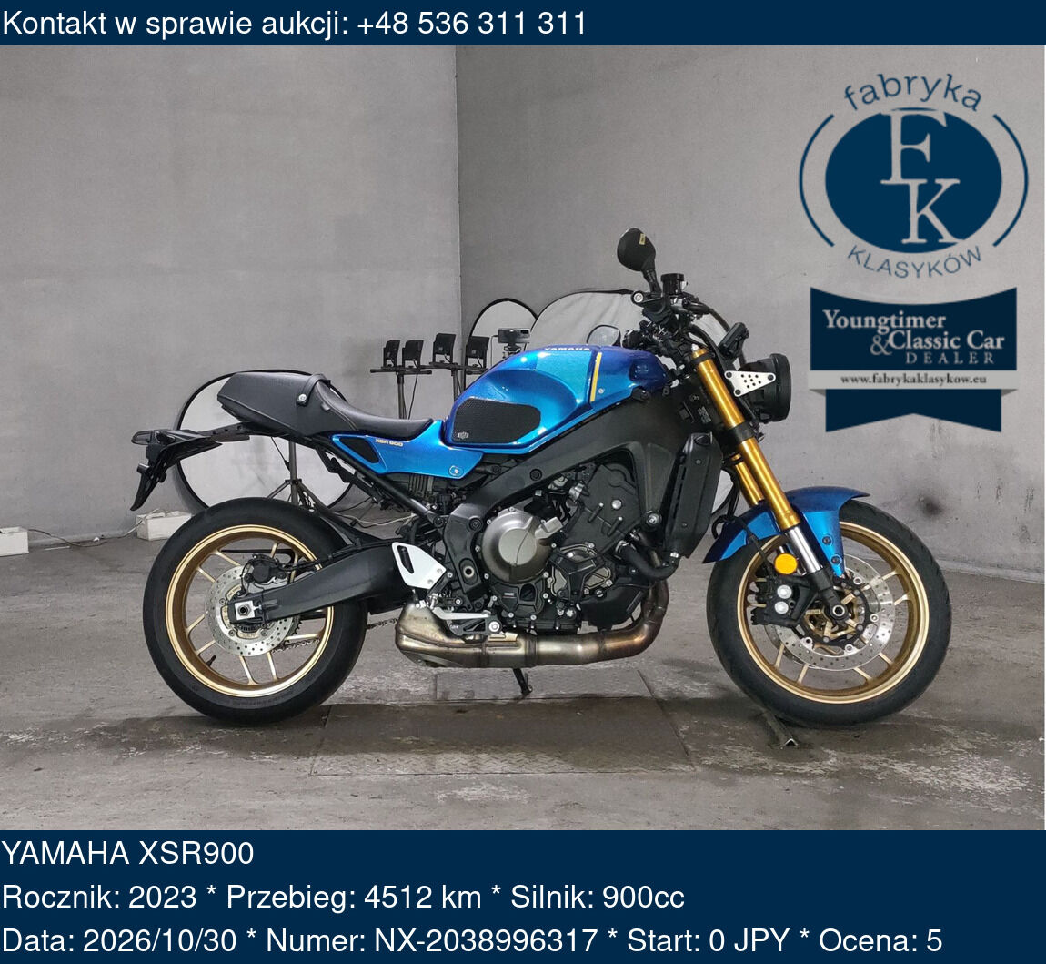 YAMAHA XSR900 2023 - zdjęcie 2