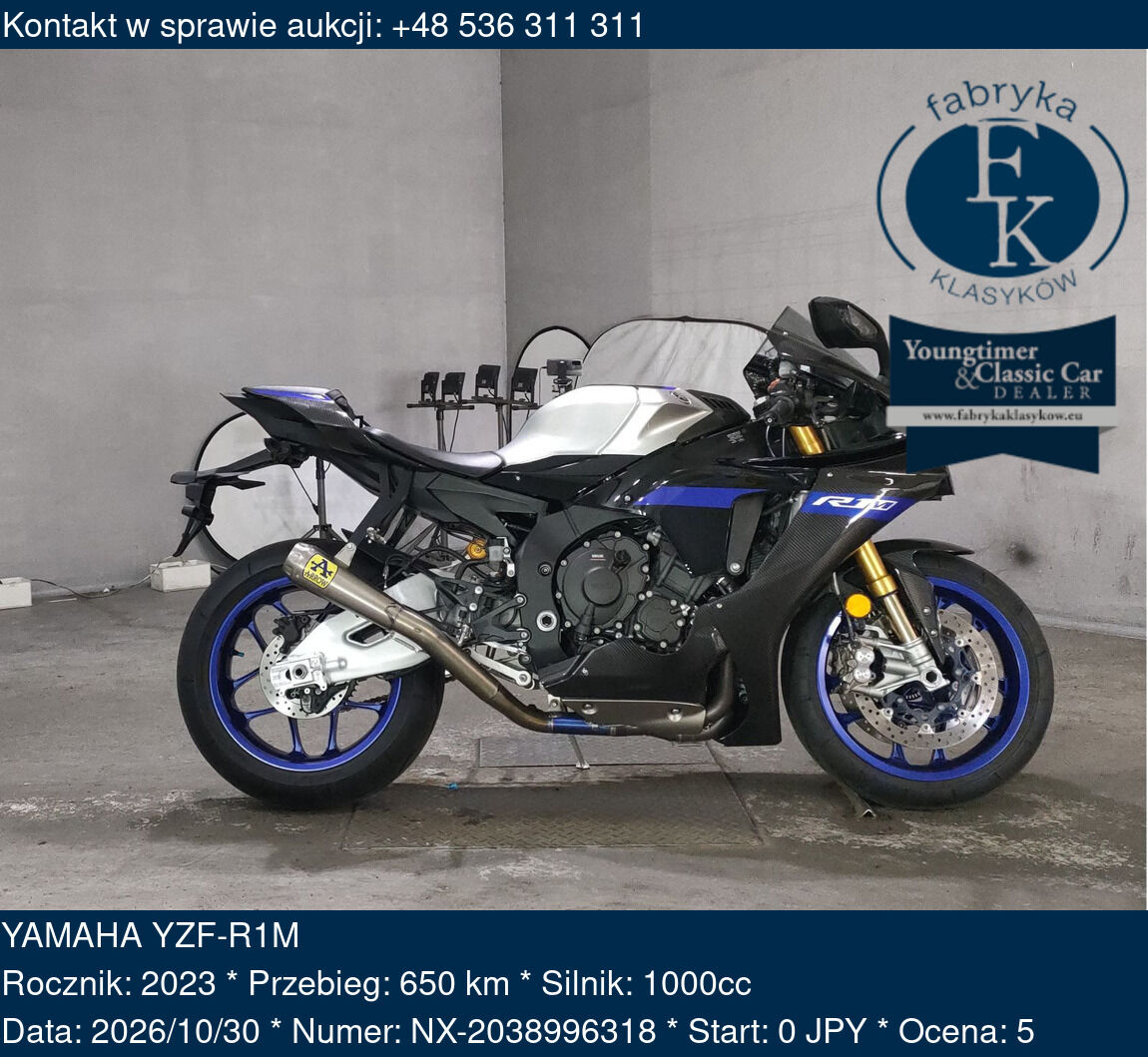 YAMAHA YZF-R1M 2023 - zdjęcie 2