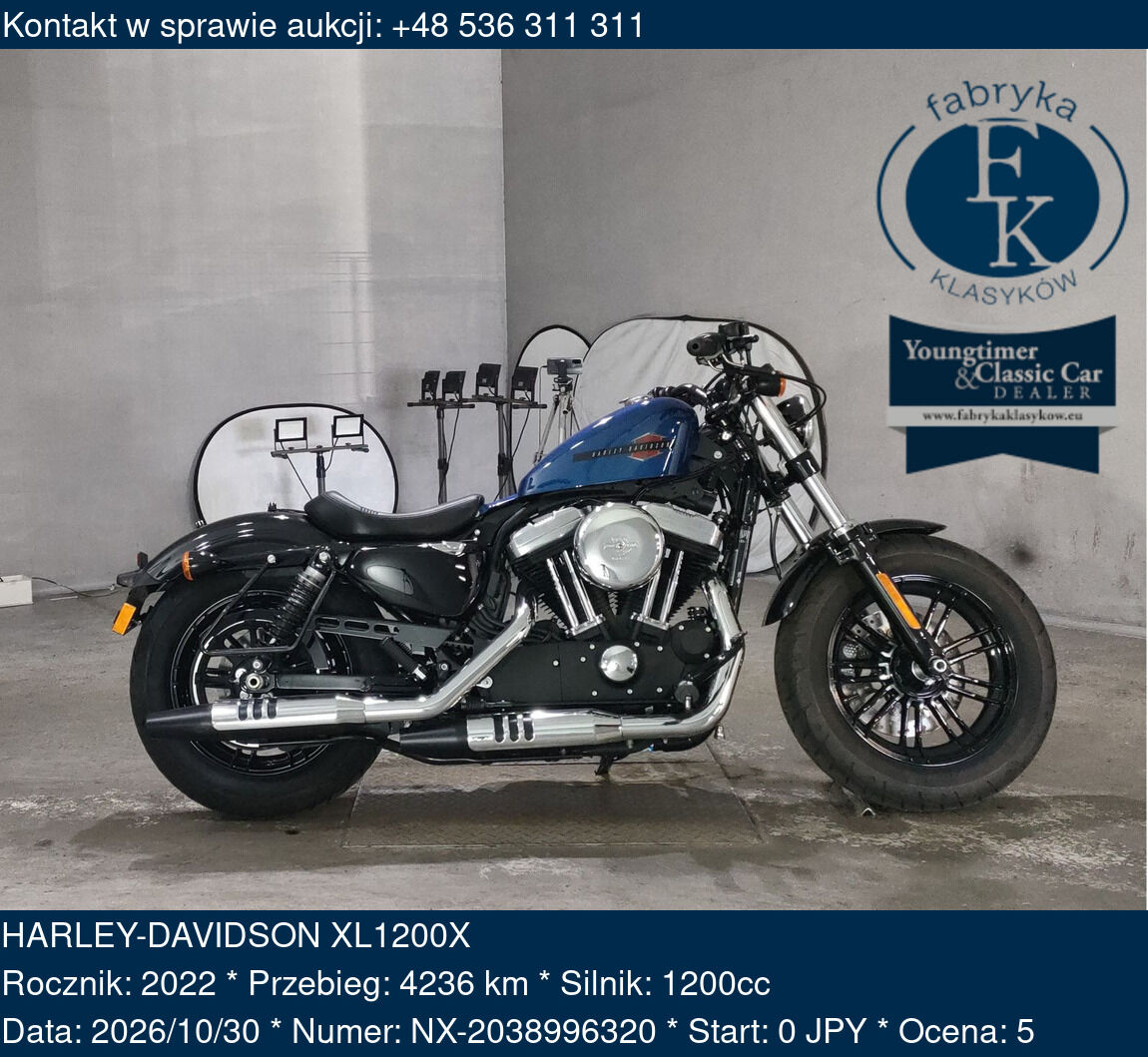 HARLEY-DAVIDSON XL1200X 2022 - zdjęcie 2