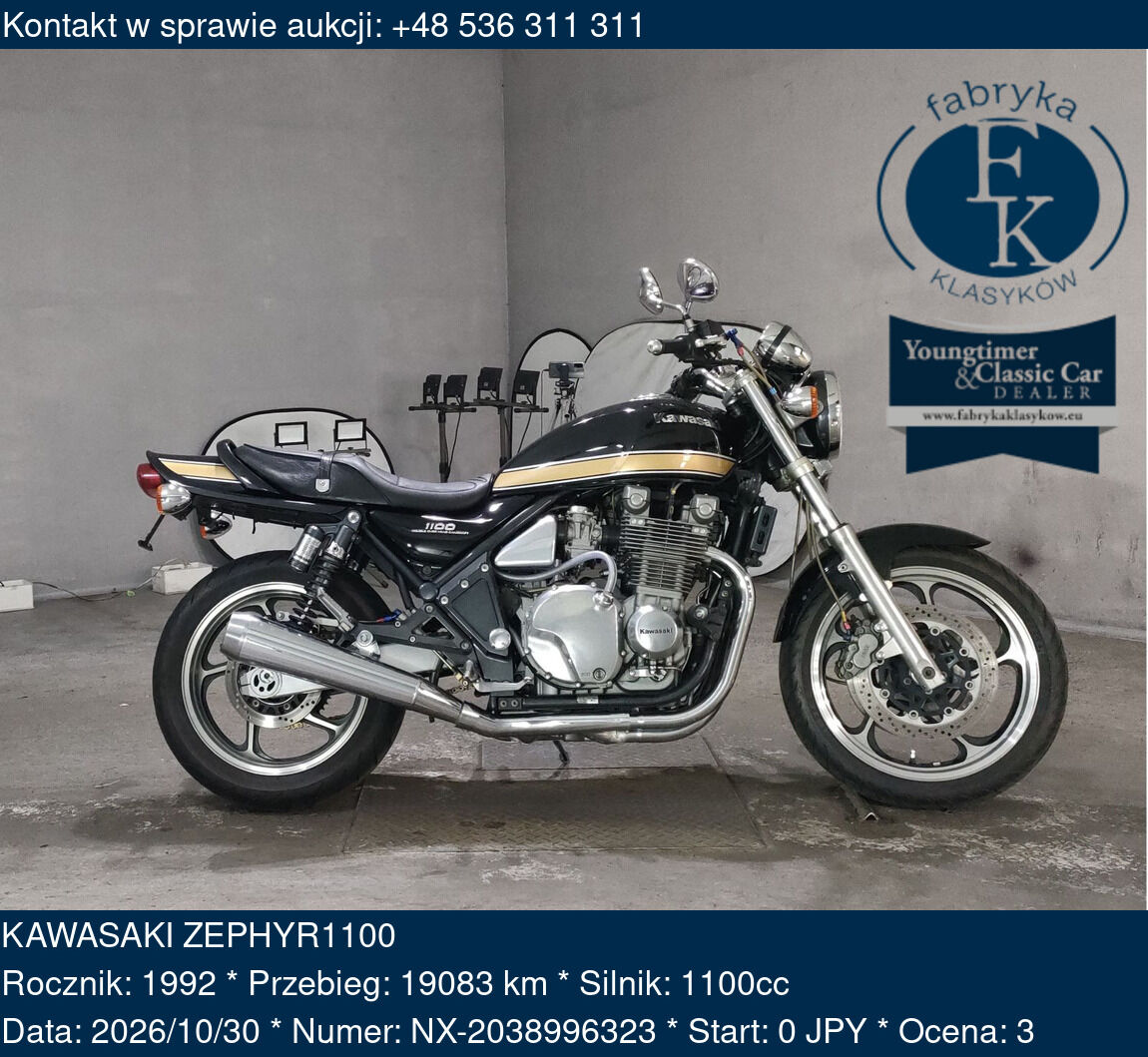 KAWASAKI ZEPHYR1100 1992 - zdjęcie 2