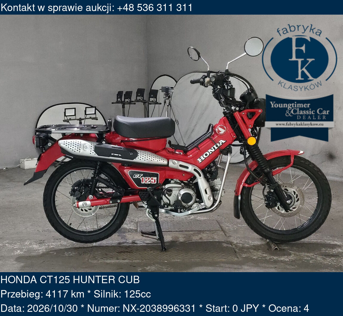 HONDA CT125 HUNTER CUB  - zdjęcie 2