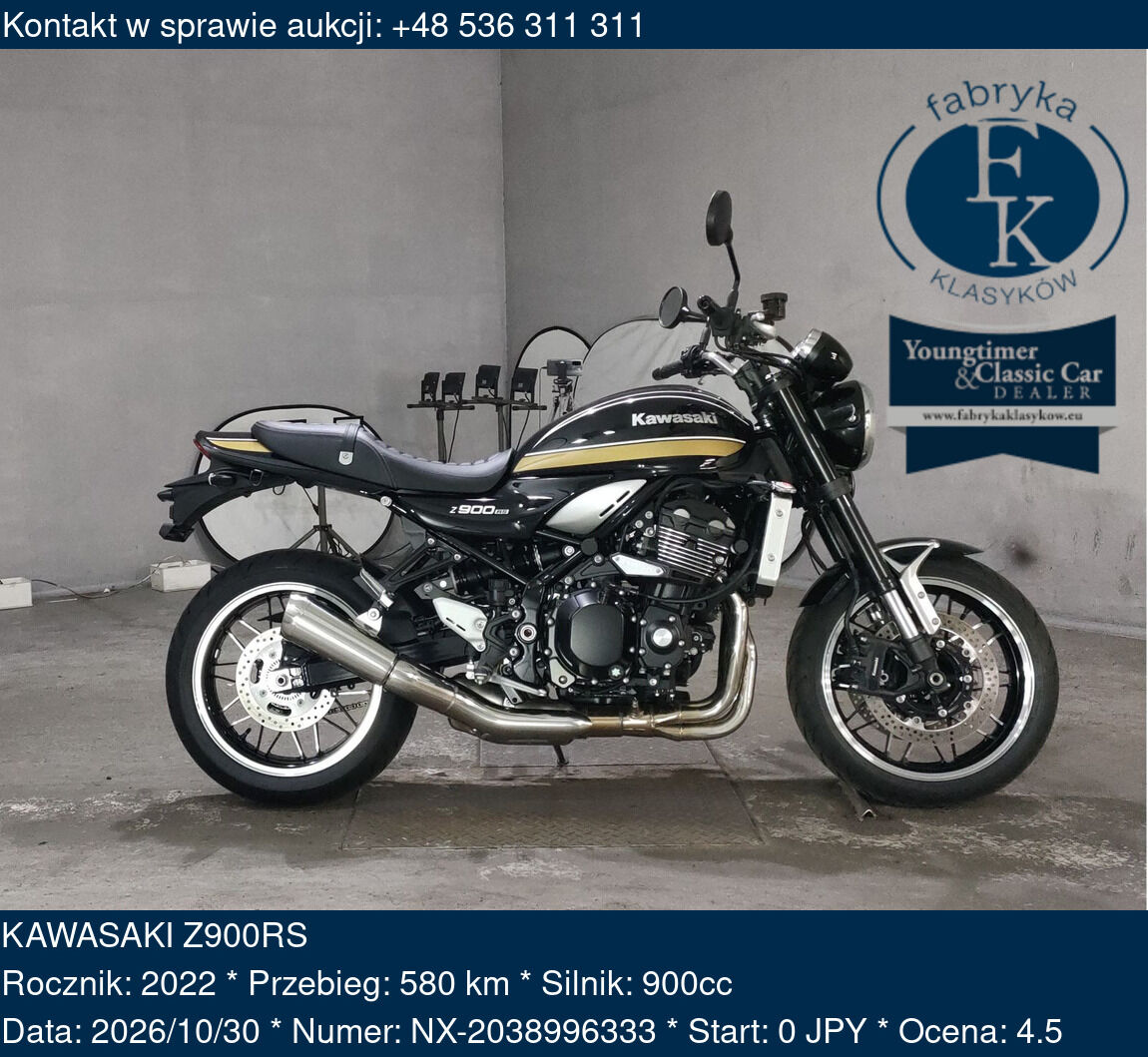 KAWASAKI Z900RS 2022 - zdjęcie 2
