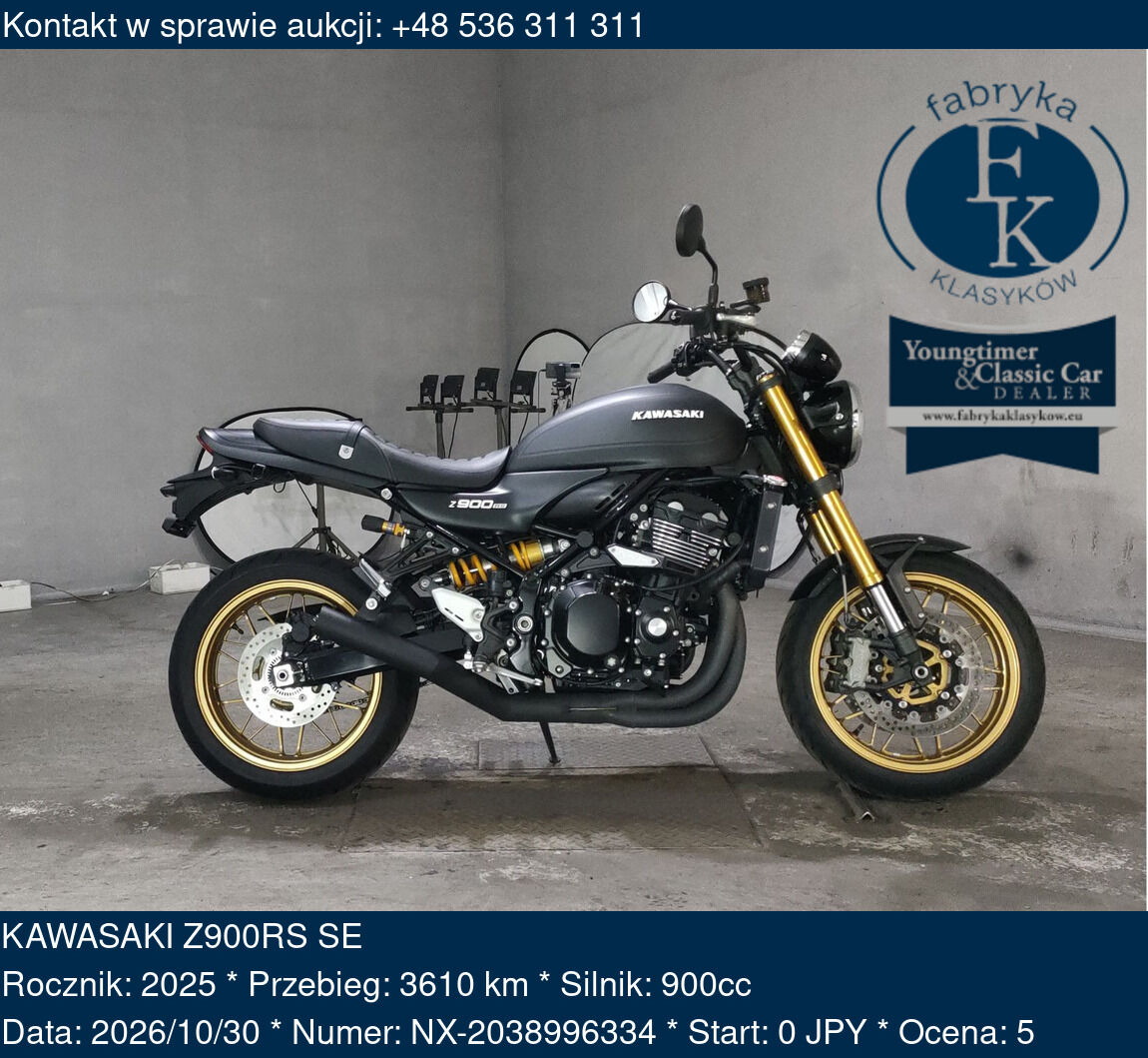 KAWASAKI Z900RS SE 2025 - zdjęcie 2