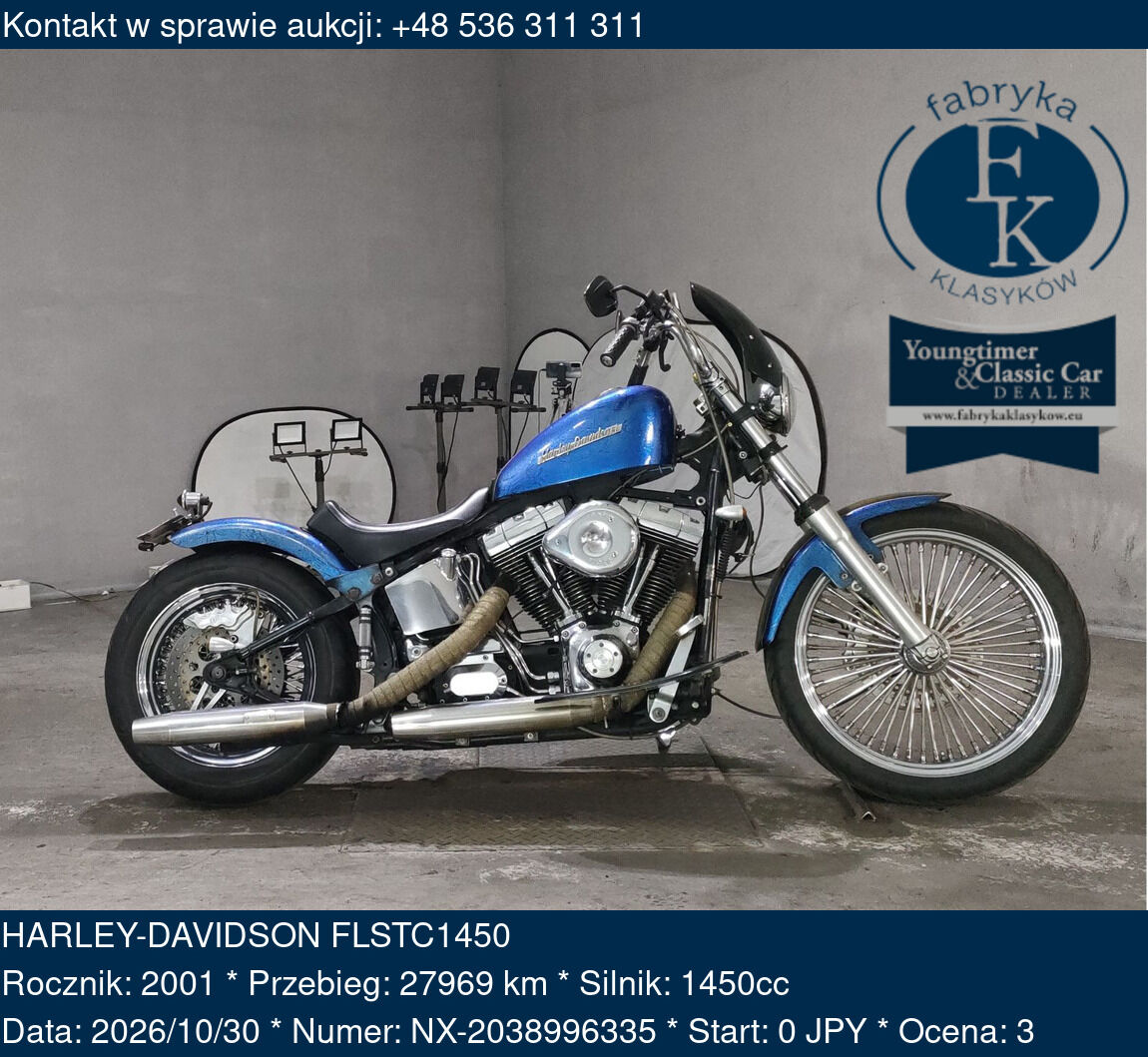 HARLEY-DAVIDSON FLSTC1450 2001 - zdjęcie 2