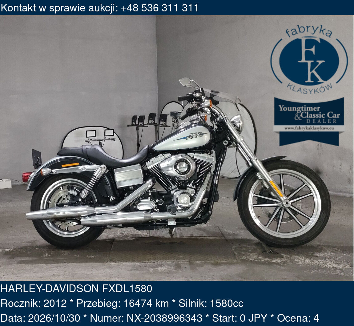 HARLEY-DAVIDSON FXDL1580 2012 - zdjęcie 2