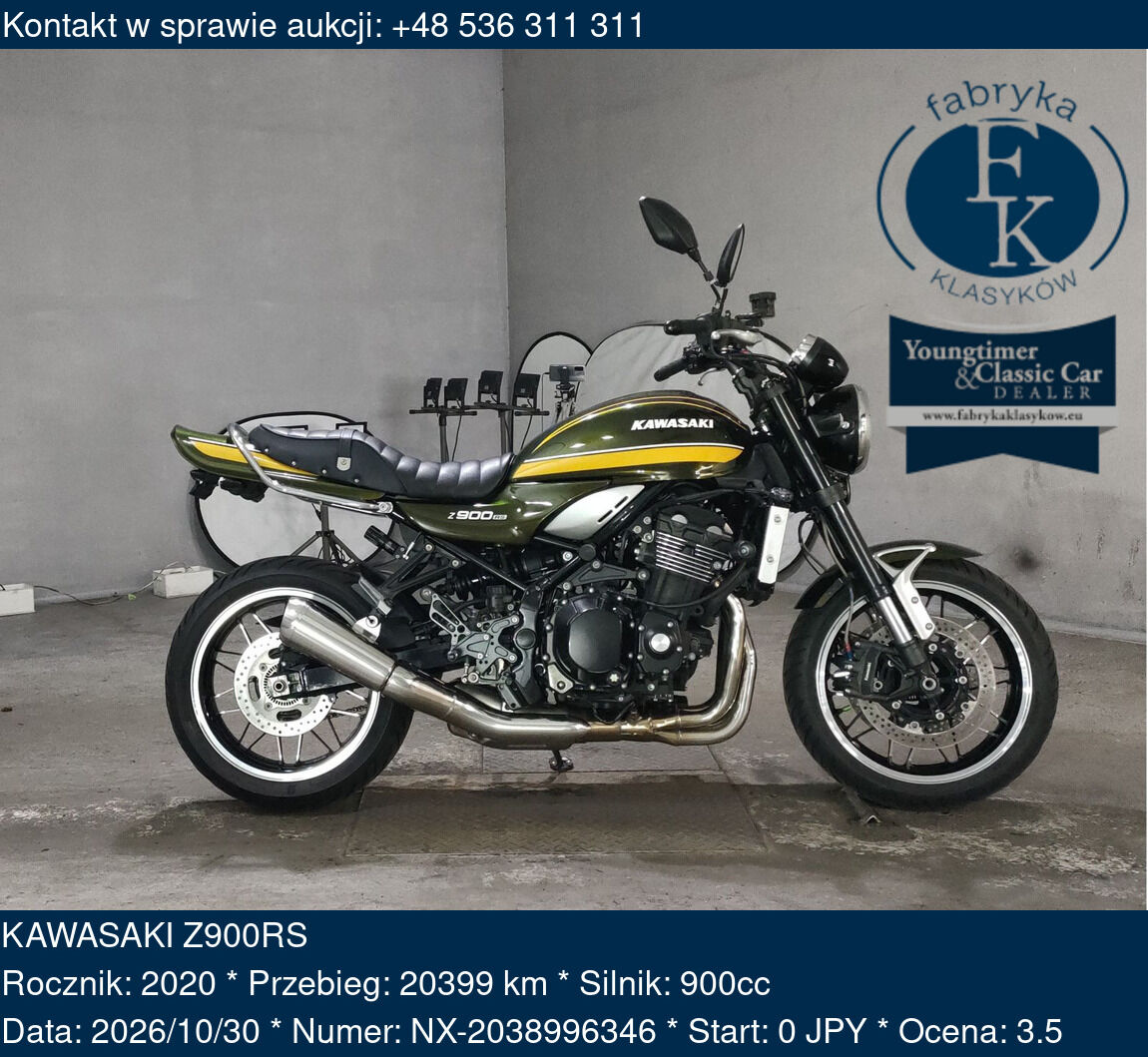 KAWASAKI Z900RS 2020 - zdjęcie 2