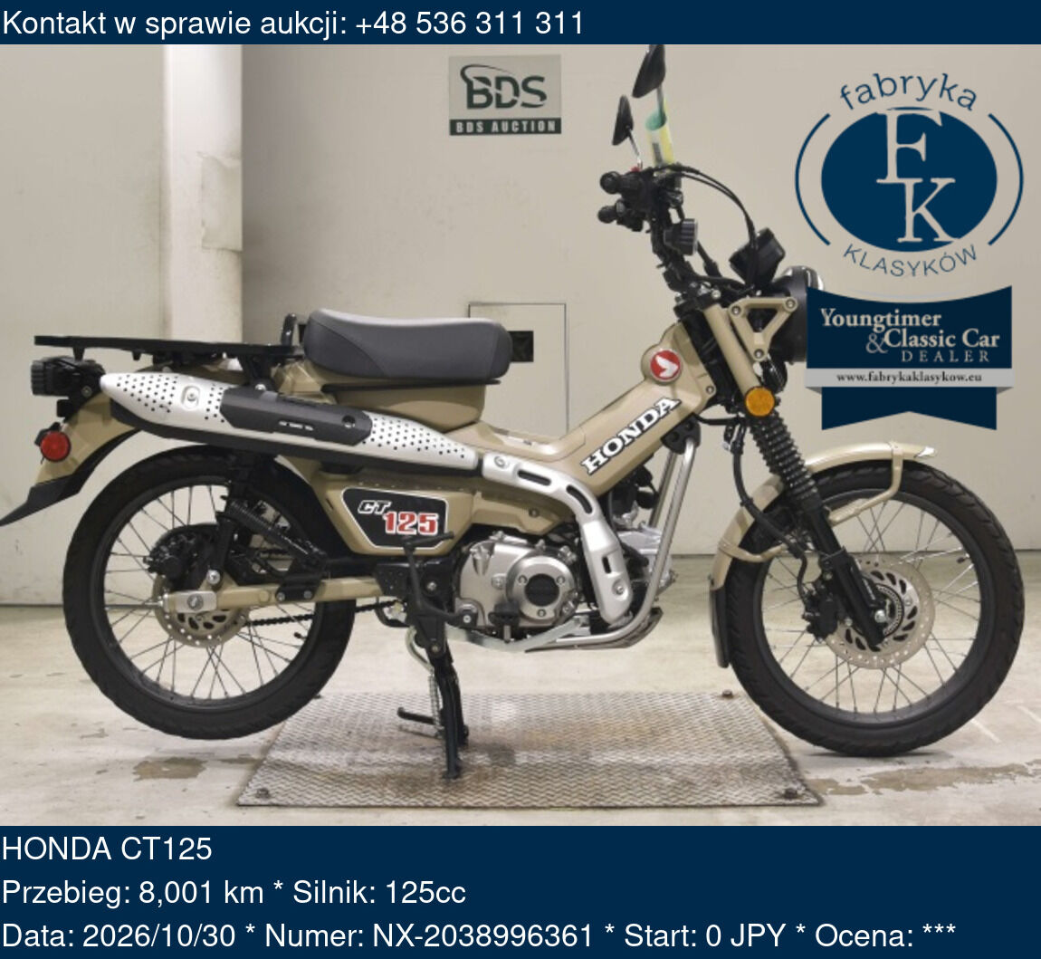 HONDA CT125  - zdjęcie 2