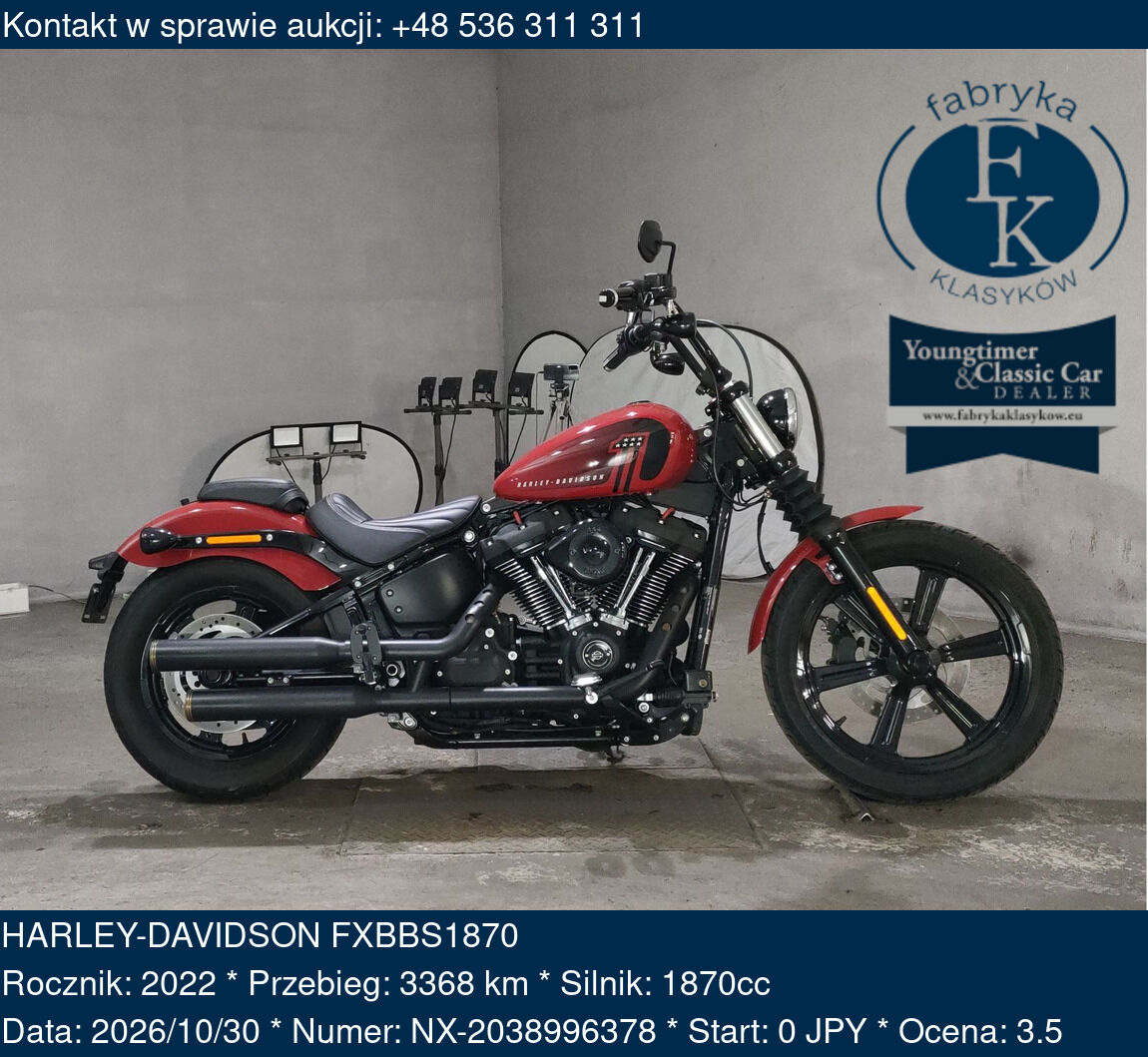 HARLEY-DAVIDSON FXBBS1870 2022 - zdjęcie 2