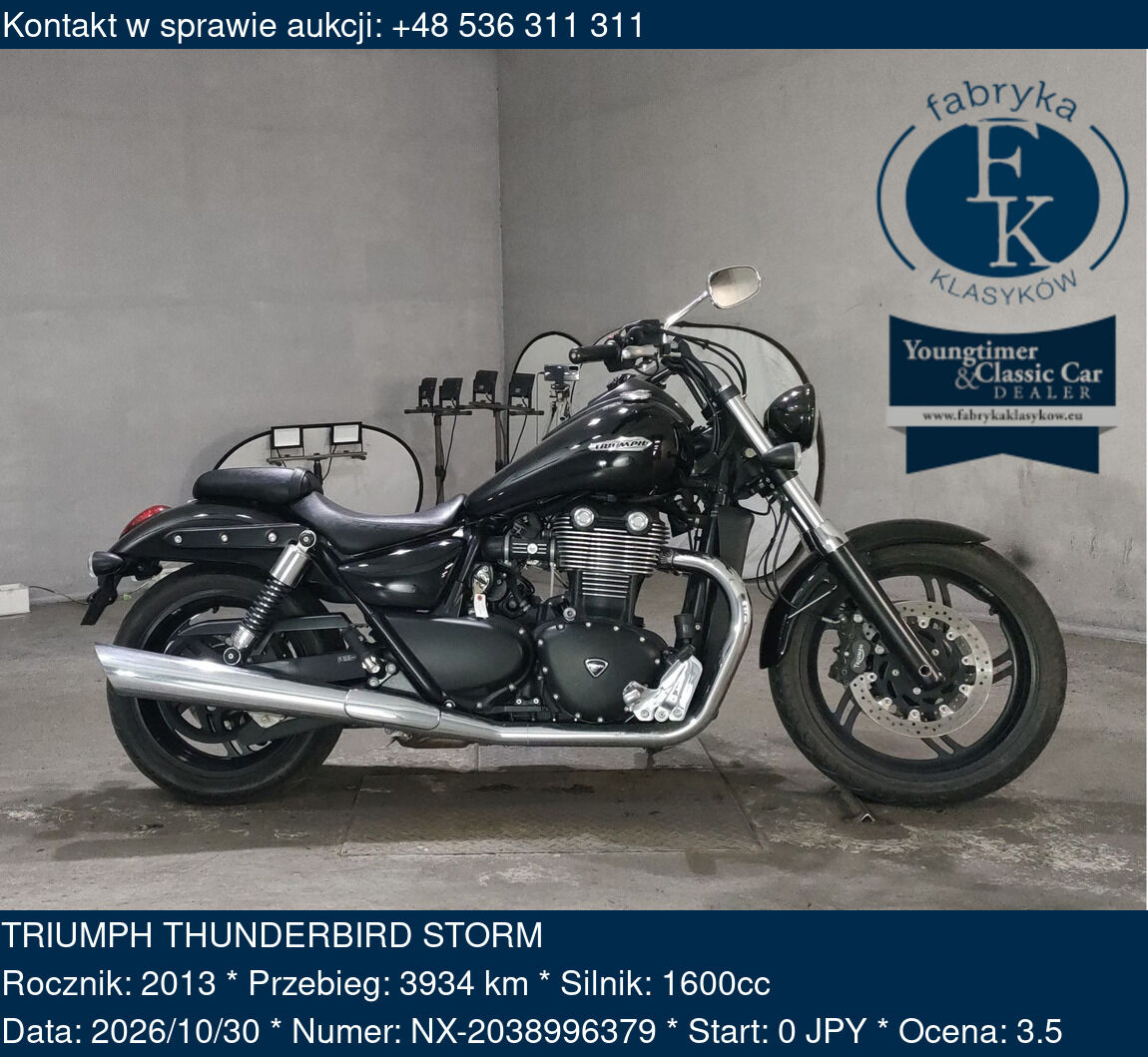TRIUMPH THUNDERBIRD STORM 2013 - zdjęcie 2