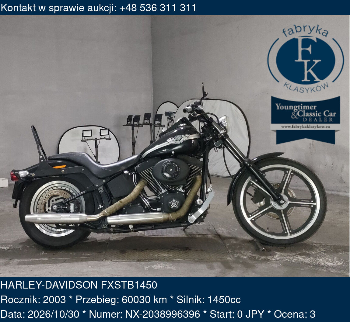 HARLEY-DAVIDSON FXSTB1450 2003 - zdjęcie 2