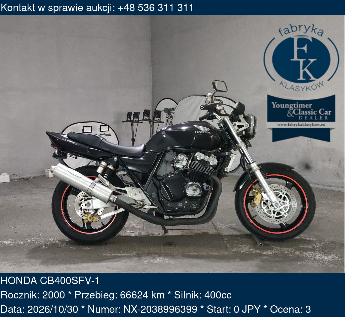 HONDA CB400SFV-1 2000 - zdjęcie 2