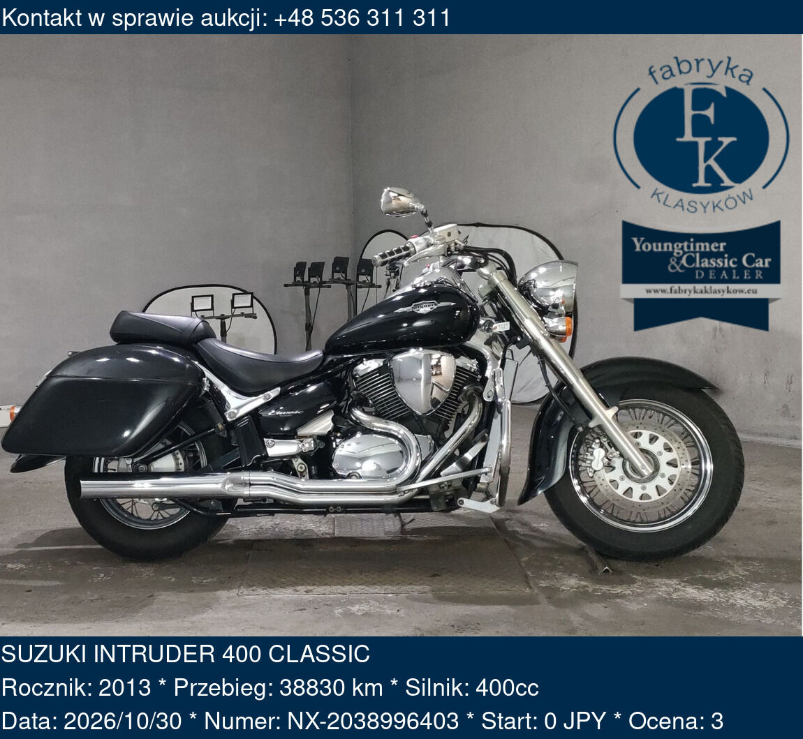SUZUKI INTRUDER 400 CLASSIC 2013 - zdjęcie 2