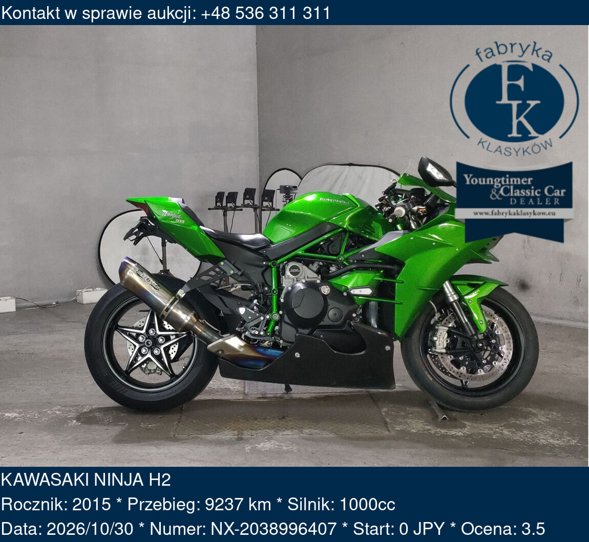 KAWASAKI NINJA H2 2015 - zdjęcie 2