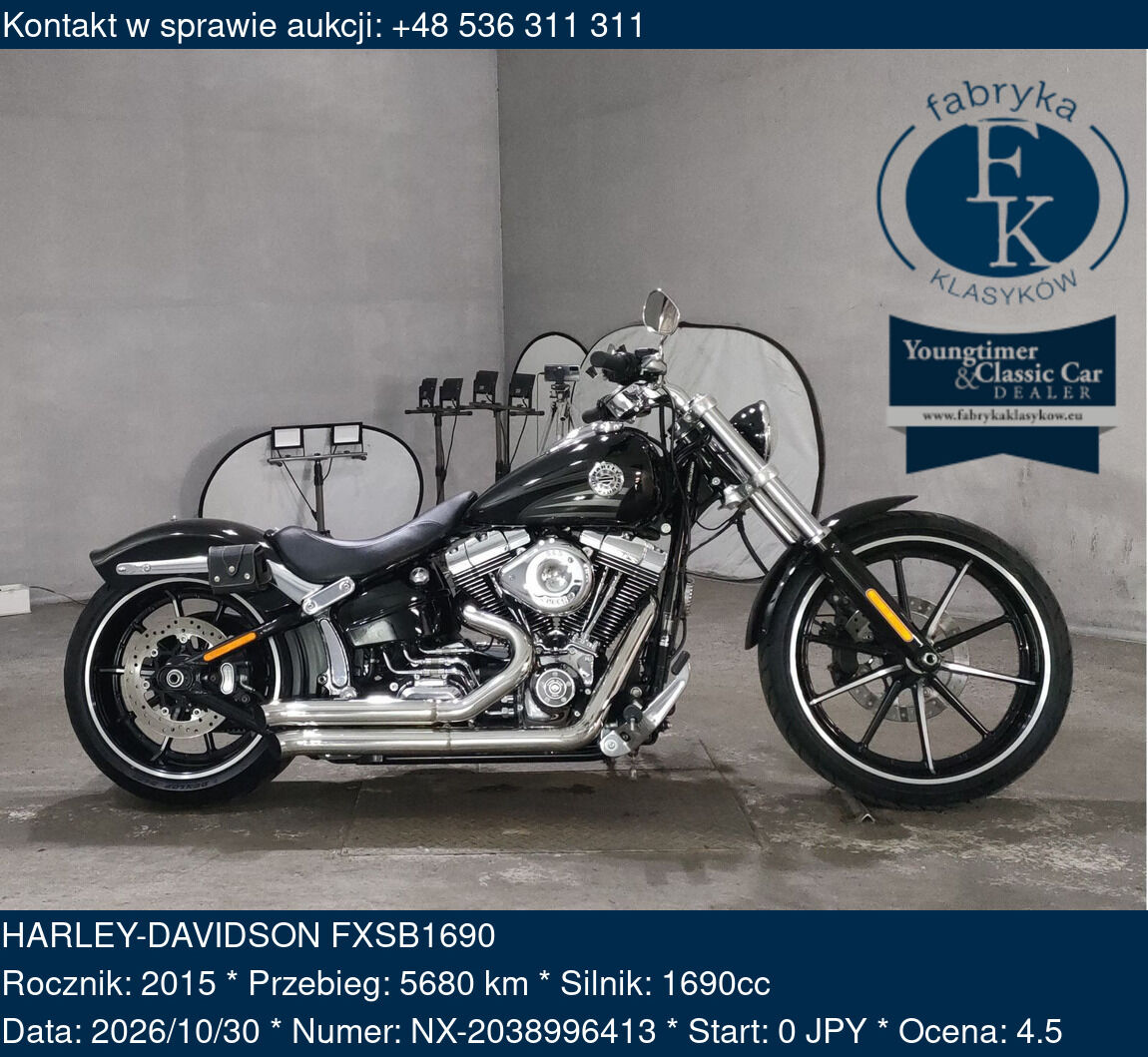 HARLEY-DAVIDSON FXSB1690 2015 - zdjęcie 2