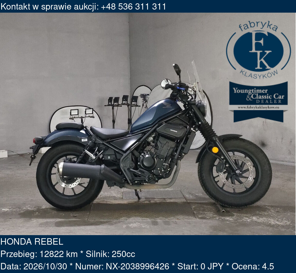 HONDA REBEL  - zdjęcie 2