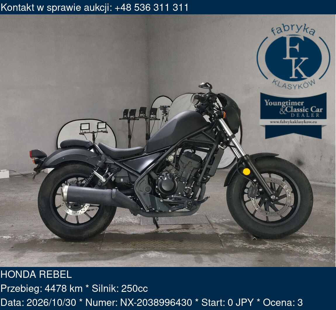 HONDA REBEL  - zdjęcie 2