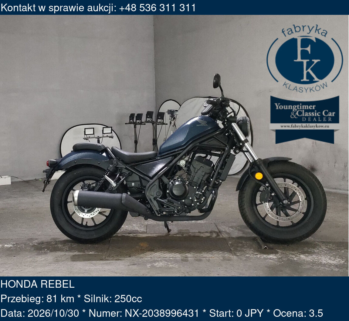 HONDA REBEL  - zdjęcie 2