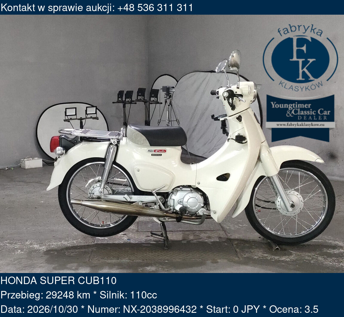 HONDA SUPER CUB110  - zdjęcie 2