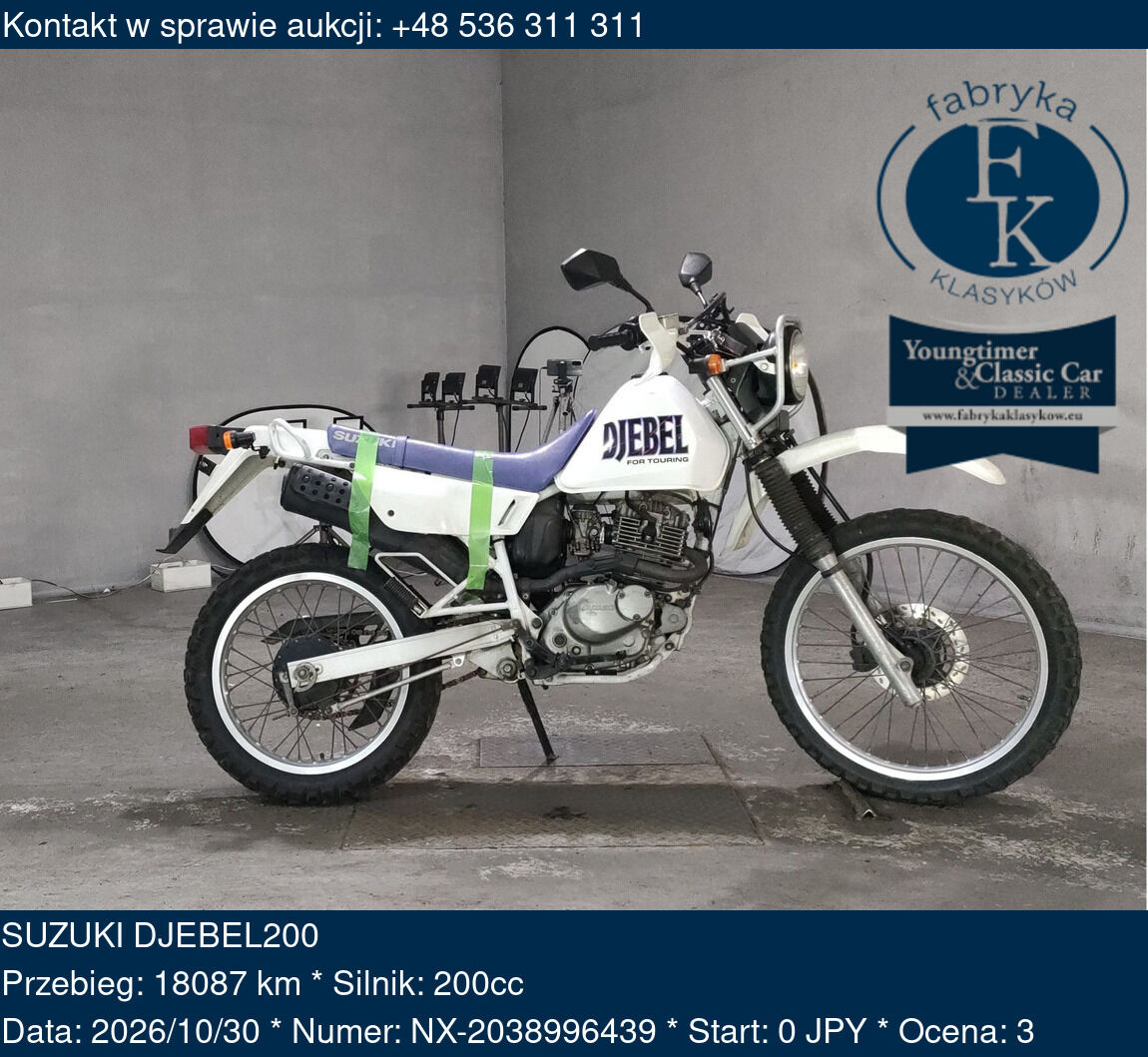 SUZUKI DJEBEL200  - zdjęcie 2