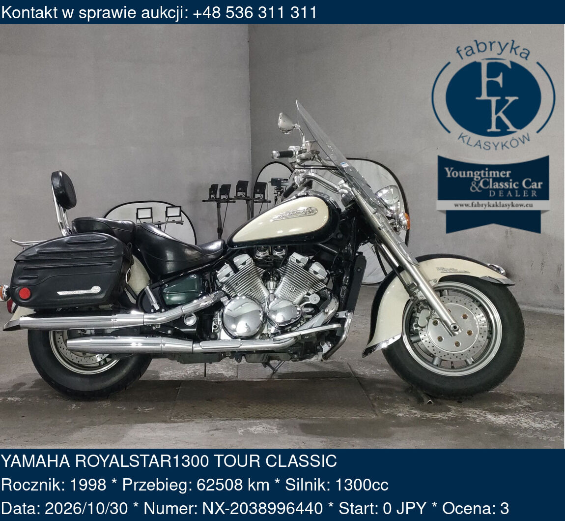 YAMAHA ROYALSTAR1300 TOUR CLASSIC 1998 - zdjęcie 2