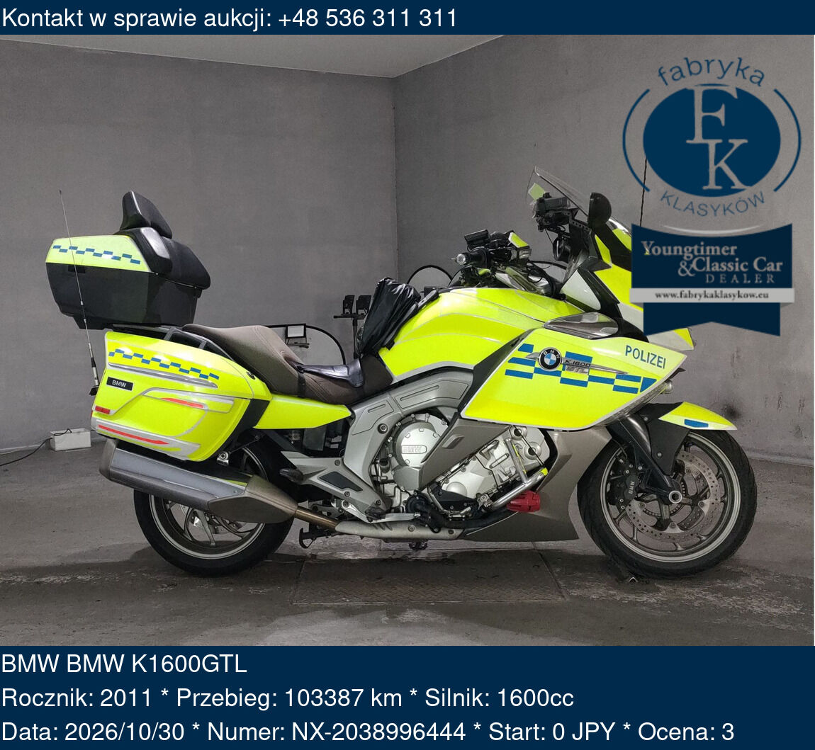 BMW BMW K1600GTL 2011 - zdjęcie 2