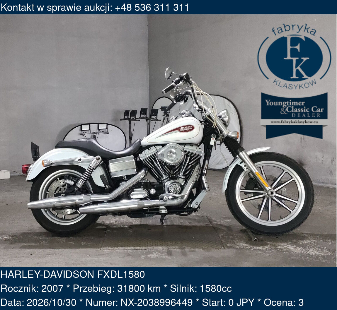 HARLEY-DAVIDSON FXDL1580 2007 - zdjęcie 2