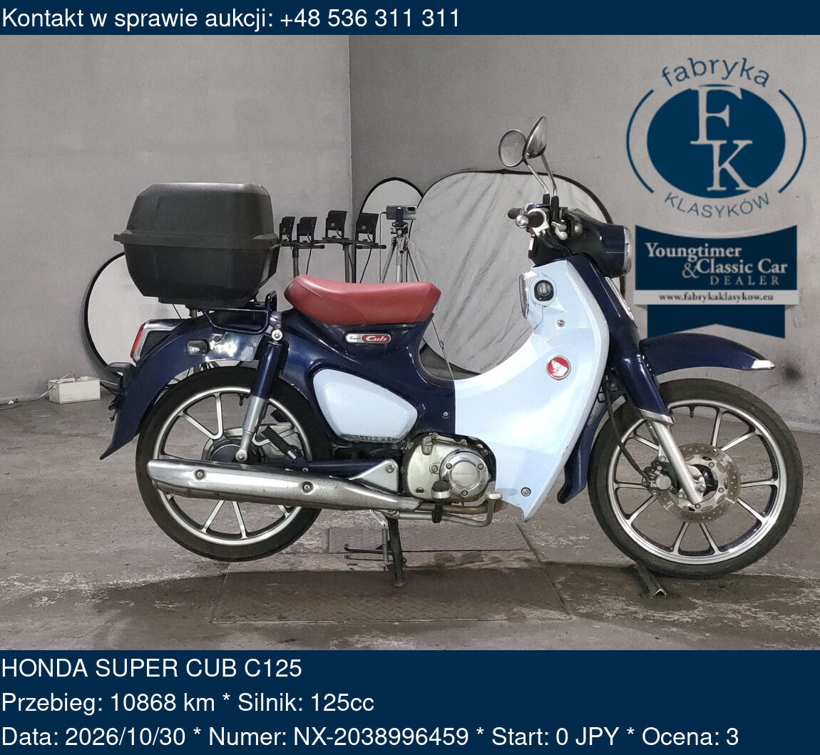 HONDA SUPER CUB C125  - zdjęcie 2