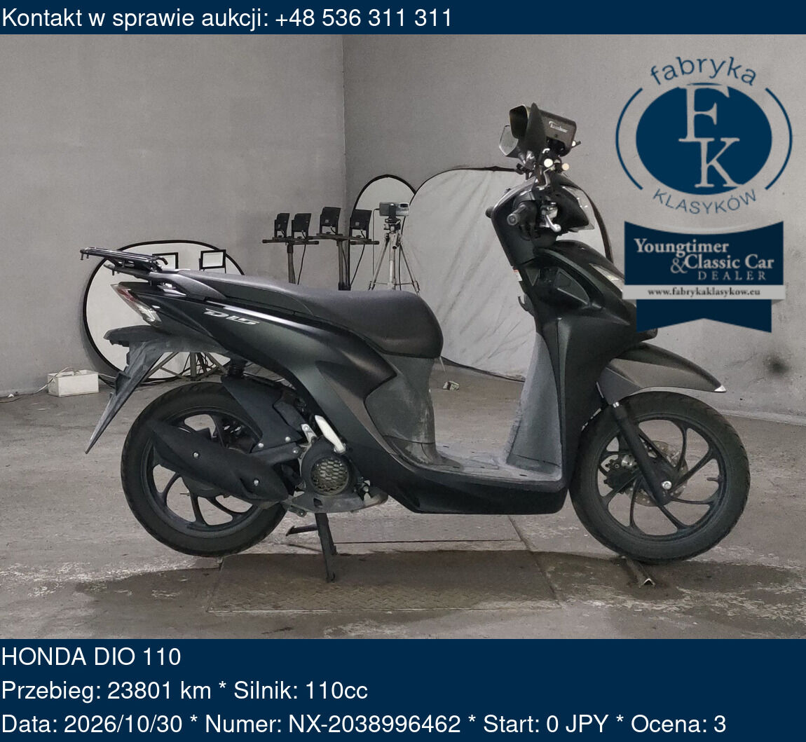 HONDA DIO 110  - zdjęcie 2