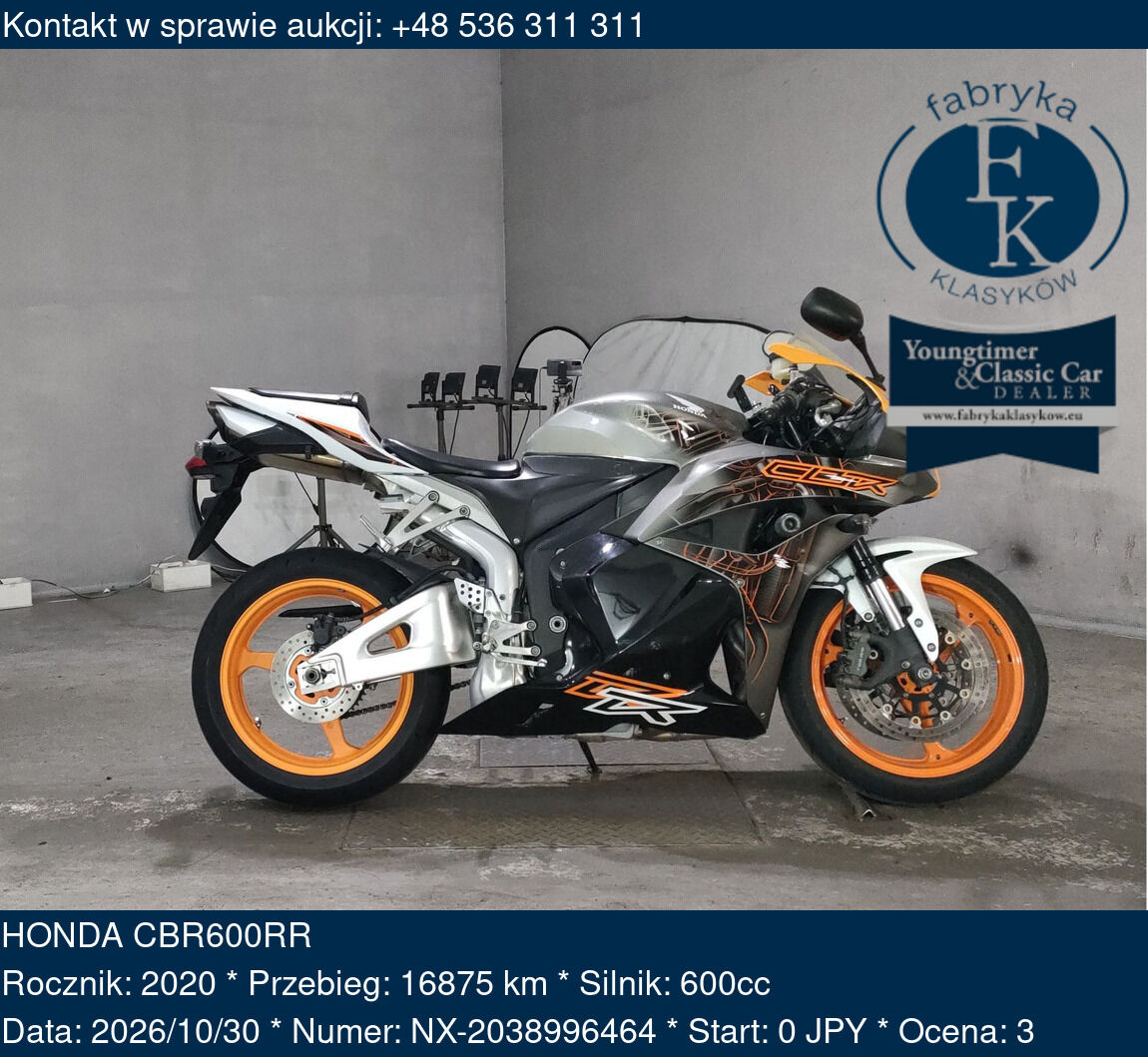 HONDA CBR600RR 2020 - zdjęcie 2