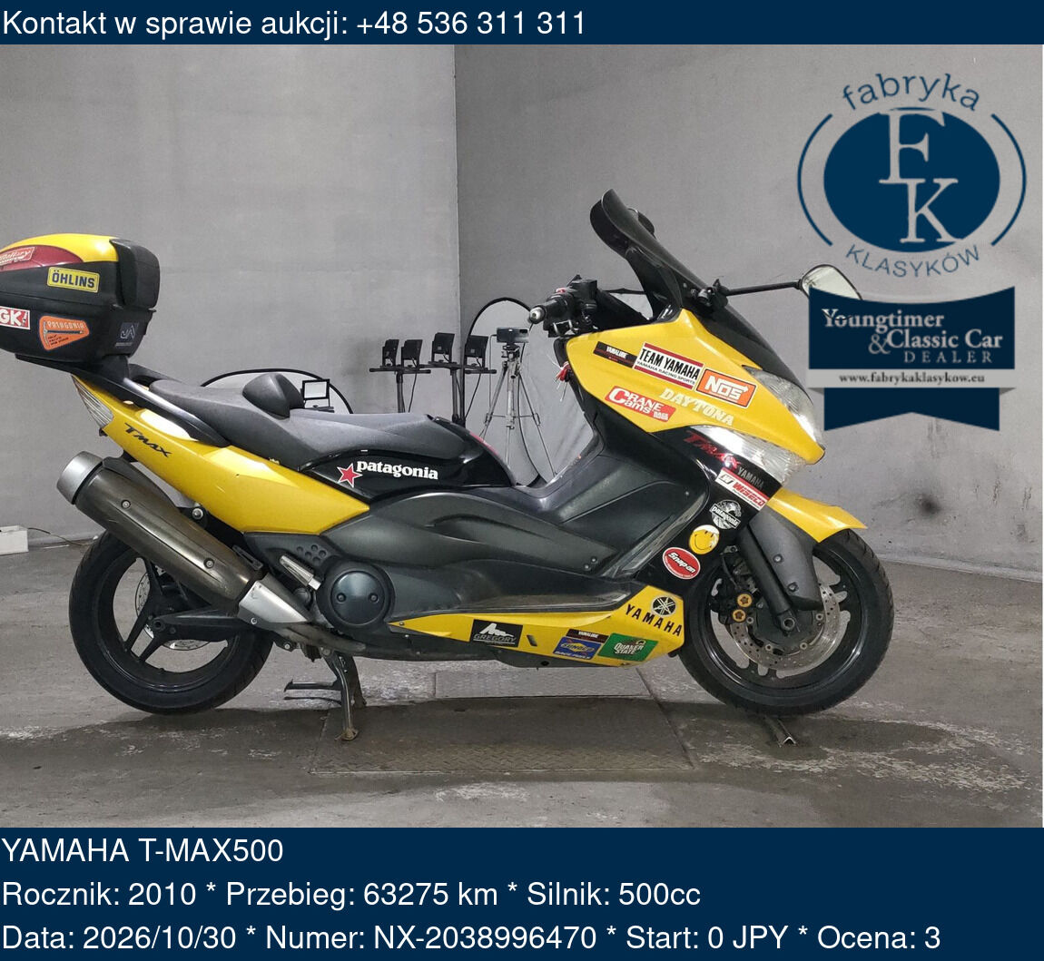 YAMAHA T-MAX500 2010 - zdjęcie 2