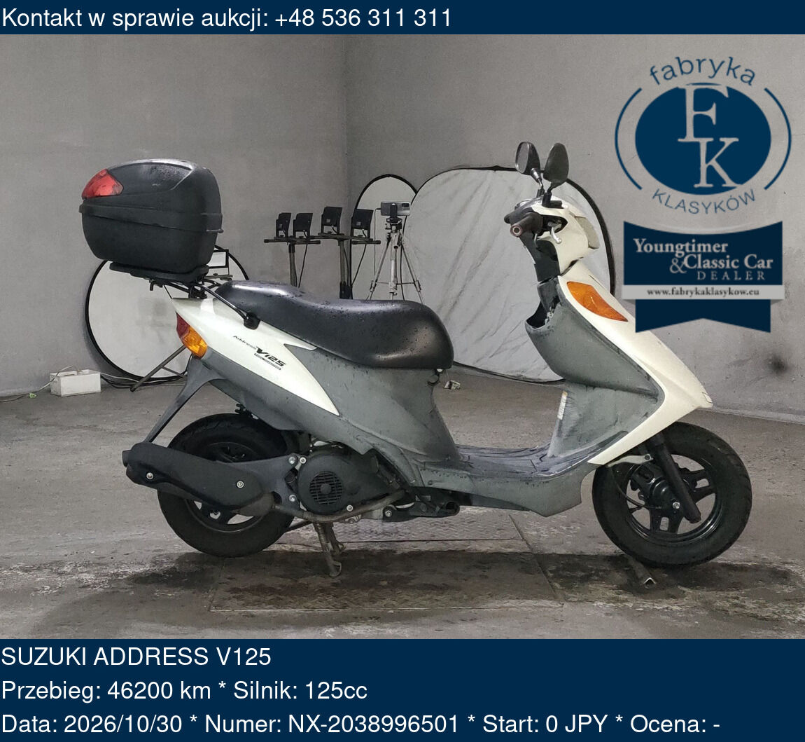 SUZUKI ADDRESS V125  - zdjęcie 2