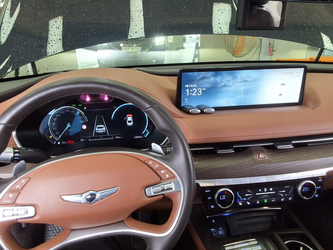 GENESIS THE ALL NEW G80 GASOLINE 2.5 AWD BASE MODEL 2022 - zdjęcie 18