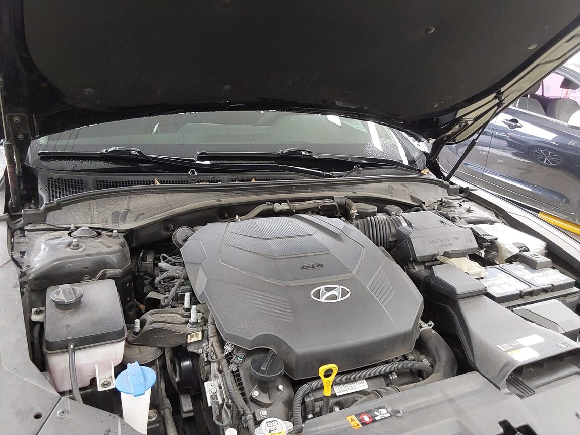 HYUNDAI THE NEW GRANDEUR IG GASOLINE 3.3 LE BLANC 2022 - zdjęcie 18