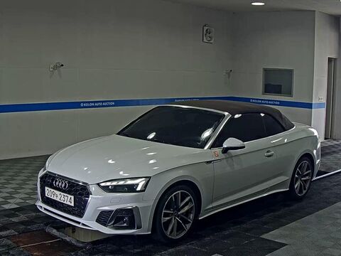 AUDI A5 (2ND GEN) 45TFSI QUATTRO CABRIOLET 2021 - aukcja, lot SC-01M2MQB82Z234YGG5JGSP5Z3NY