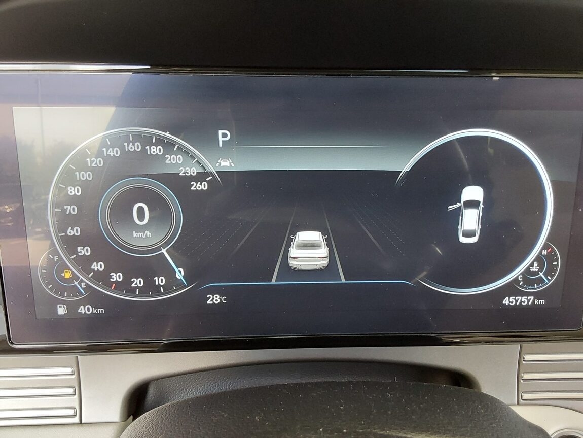 HYUNDAI THE NEW GRANDEUR IG GASOLINE 2.5 LE BLANC 2023 - zdjęcie 9